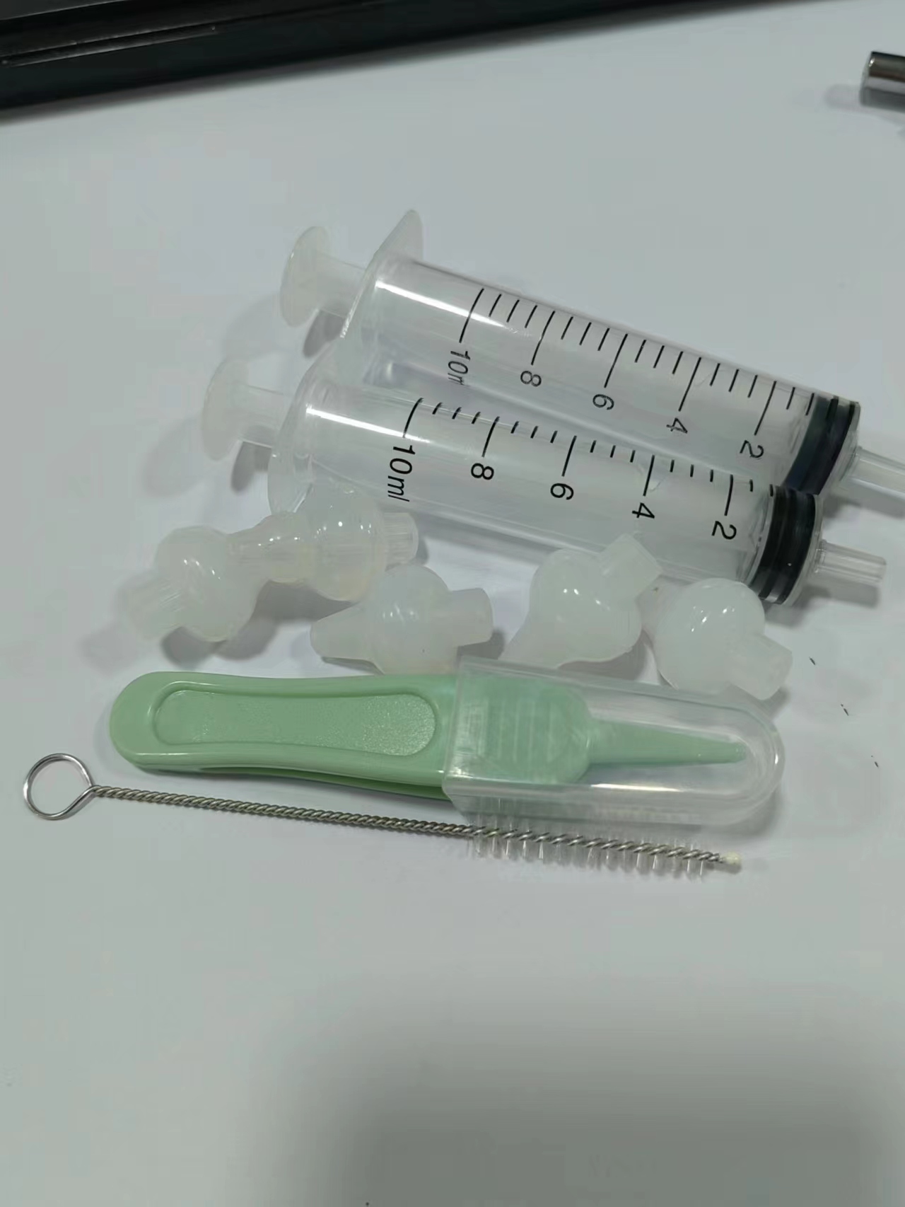 Babi Cleaner Rhinitis Nasal Washer Needle Tube Baby Nasal Aspirator Syringe  Nose Washing Jeringa Lavado Nasal Bebe Nasale Bébé